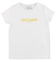 Grunt T-shirt - Eva - White w. Text Grunt T-shirt - Eva - White w. Text