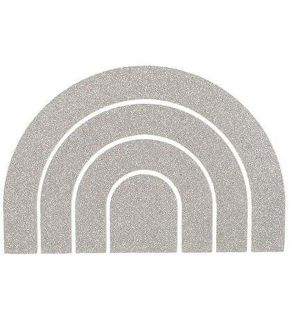 Thats Mine Wanddeko - 17x27 - Regenbogen - Silber Glitzer - Silb Thats Mine Wanddeko - 17x27 - Regenbogen - Silber Glitzer - Silb