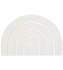 Thats Mine Wall Decoration - Rainbow - 17x27 - White Thats Mine Wall Decoration - Rainbow - 17x27 - White