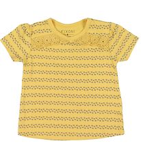 Fixoni T-shirt - Rattan m. Blomster Fixoni T-shirt - Rattan m. Blomster