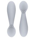 EzPz Tiny Spoon - 2-Pack - Light Grey