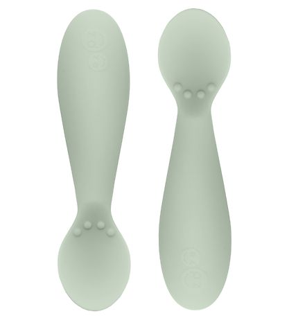 EzPz Tiny Spoon - 2-pack - Støvet Grønn EzPz Tiny Spoon - 2-pack - Støvet Grønn