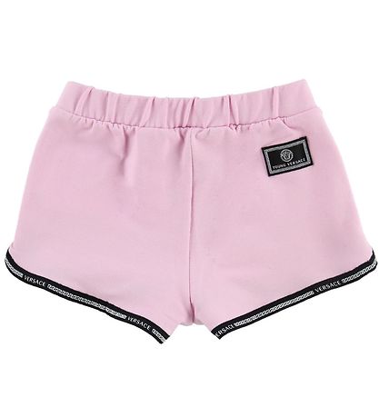 Young Versace Cardigan/Shorts - Lyserød m. Logo Young Versace Cardigan/Shorts - Lyserød m. Logo