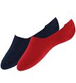 Levis Footie Socks - 2-Pack - Low Rise - Red/Navy Levis Footie Socks - 2-Pack - Low Rise - Red/Navy