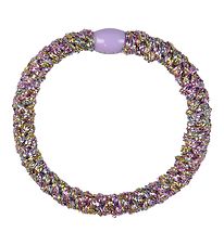 Kknekki Haargummi - Lila Multi Glitzer Kknekki Haargummi - Lila Multi Glitzer