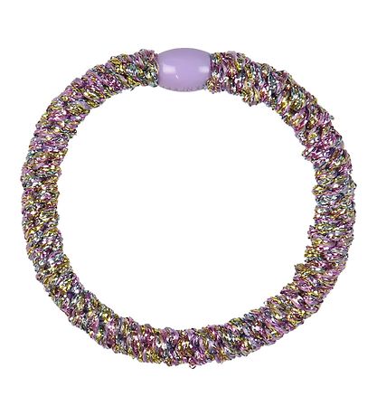 Kknekki Haargummi - Lila Multi Glitzer Kknekki Haargummi - Lila Multi Glitzer