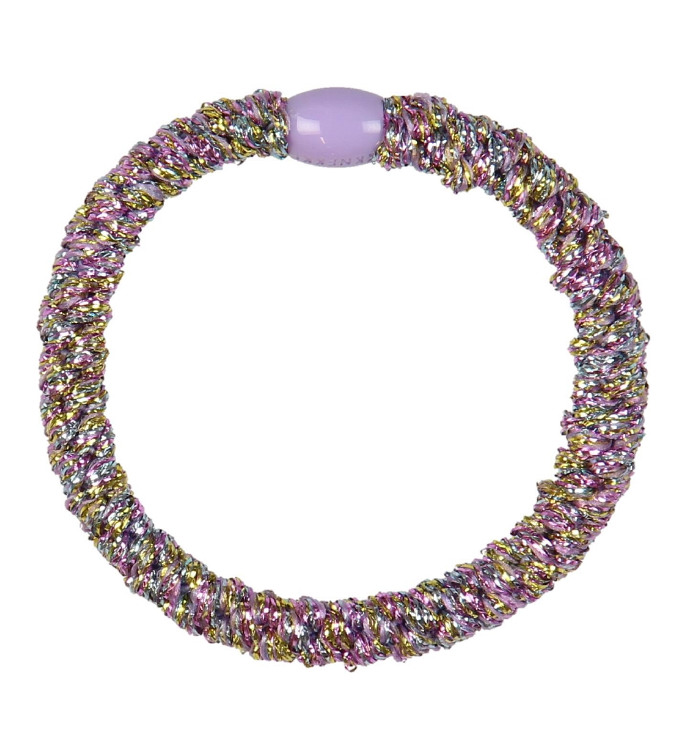 Kknekki Haargummi - Lila Multi Glitzer - Kknekki - One Size - Haarschmuck