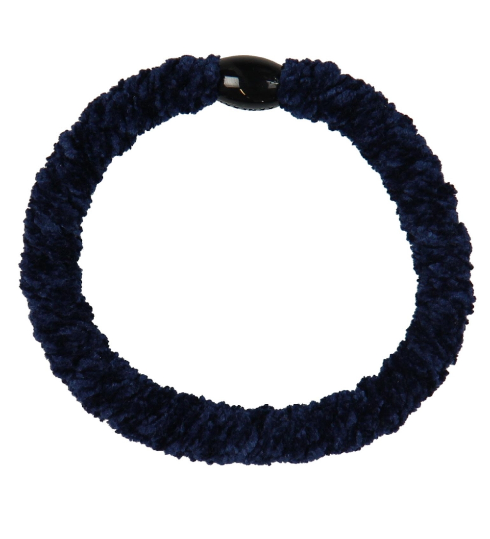 Kknekki Haargummi - Navy Velour - Kknekki - One Size - Haarschmuck