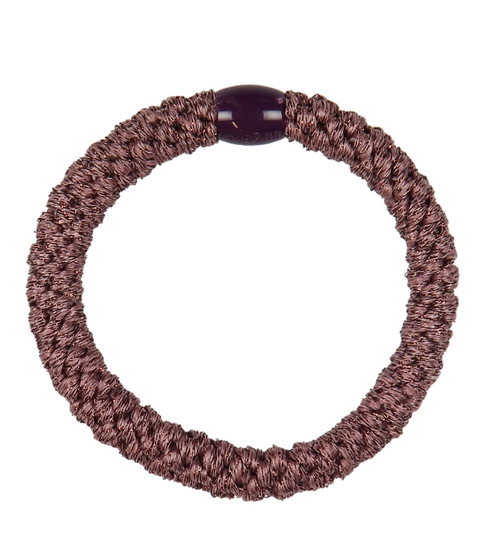 Kknekki Haargummi - Lila Glitzer - Kknekki - One Size - Haarschmuck