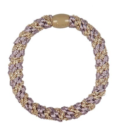 Elastique à Cheveux Kknekki - Lavande/Beige Brillant Elastique à Cheveux Kknekki - Lavande/Beige Brillant