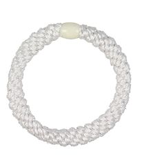 Kknekki Hair Tie - White Kknekki Hair Tie - White