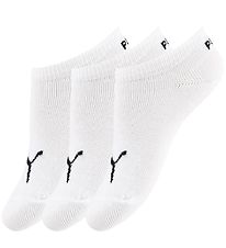 Puma Ankelsokker - 3-pack - Invisible - Hvit Puma Ankelsokker - 3-pack - Invisible - Hvit