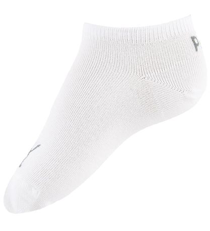 Puma Ankelstrømper - 3-pak - Sneaker Plain - Sort/Gråmeleret/Hvi