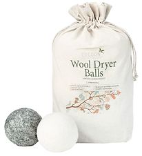 Cocoon Company Dryer Balls - Wool - 6-Pack - Grey/White Cocoon Company Dryer Balls - Wool - 6-Pack - Grey/White