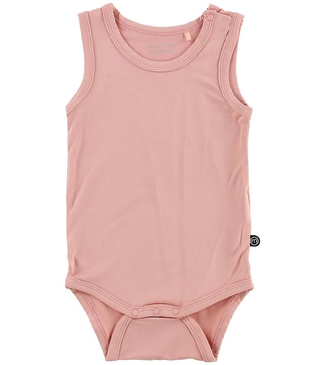 Minymo Body u/æ - Bambus - Rosa billede