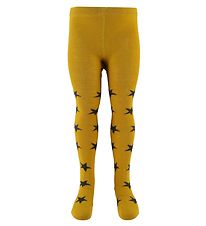 Minymo Tights - Yellow w. Stars Minymo Tights - Yellow w. Stars
