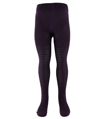 Collants Minymo - 2 Pack - Violet/Rose à Rayures av. Or