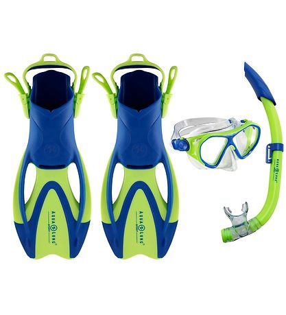 Aqua Lung Dykkersæt - Urchin Jr - Blå/Lime Aqua Lung Dykkersæt - Urchin Jr - Blå/Lime