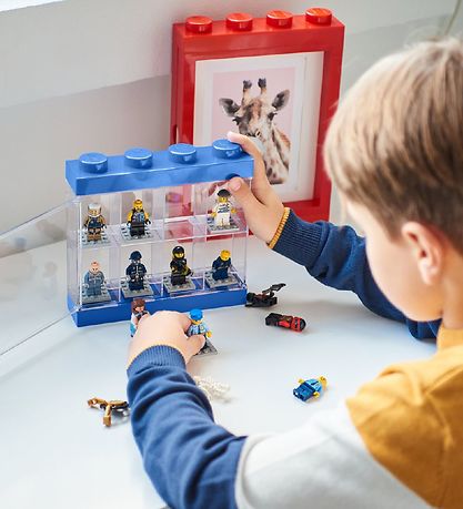 LEGO® Storage Minihahmonäyttö - 8 Rum - 19 cm - Sininen