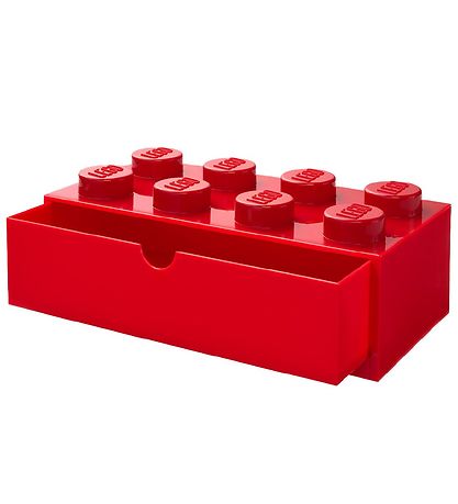 Tiroir de stockage LEGO® Storage - 8 Boutons - 31x15x9 - Rouge Tiroir de stockage LEGO® Storage - 8 Boutons - 31x15x9 - Rouge