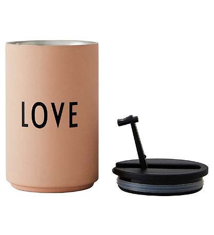 Design Letters Termokop - 350 ml - LOVE - Rosa Design Letters Termokop - 350 ml - LOVE - Rosa