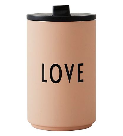 Design Letters Termokop - 350 ml - LOVE - Rosa Design Letters Termokop - 350 ml - LOVE - Rosa