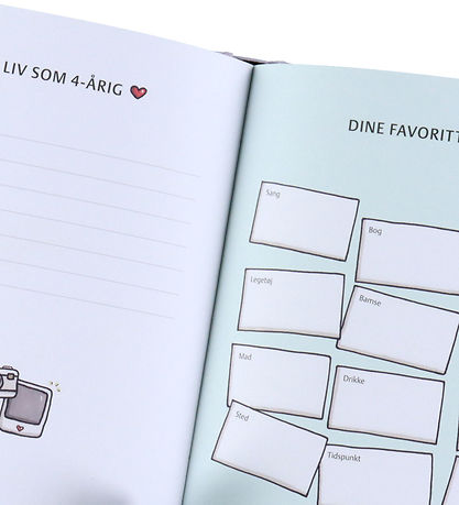 Simone Thorup Eriksens Bog - Lilla - Din Barndom - Dansk