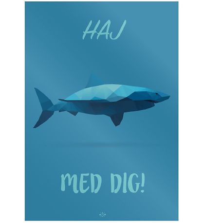 Poster Citatplakat - B2 - Requin avec toi Poster Citatplakat - B2 - Requin avec toi