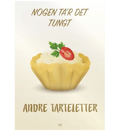 Citatplakat Poster - A3 - Tarteletter