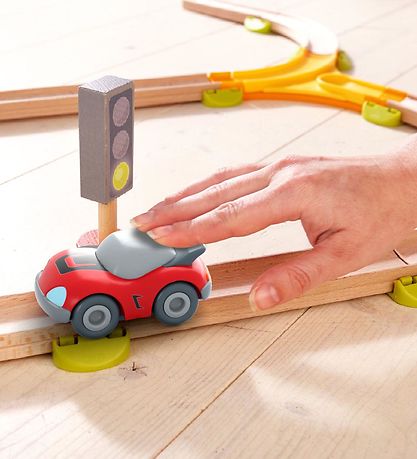 Haba Sportsvogn - 9,5 cm - Rød