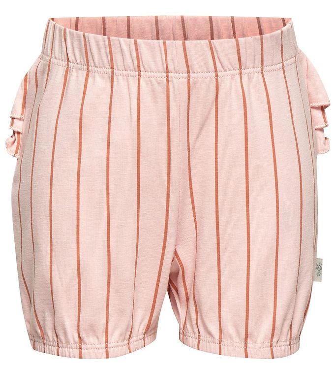 Hummel Shorts - HMLFrannie - Rosa m. Striber