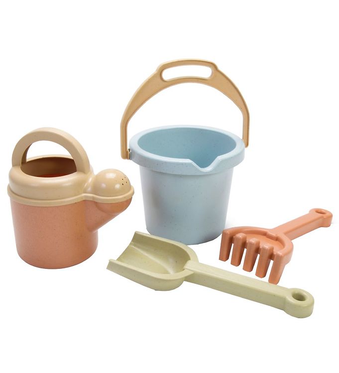 Dantoy BIO Plastic Spandsæt - 4 Dele - 13/17/23/19 cm