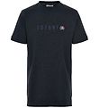 Cost:Bart T-shirt - Fox - Navy m. Broderi Cost:Bart T-shirt - Fox - Navy m. Broderi