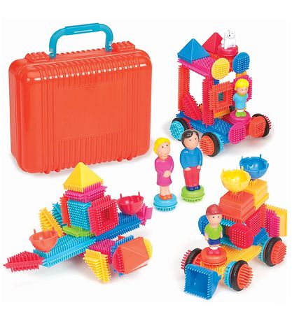 Bristle Blocks Kuffert - 85 stk - Big Value