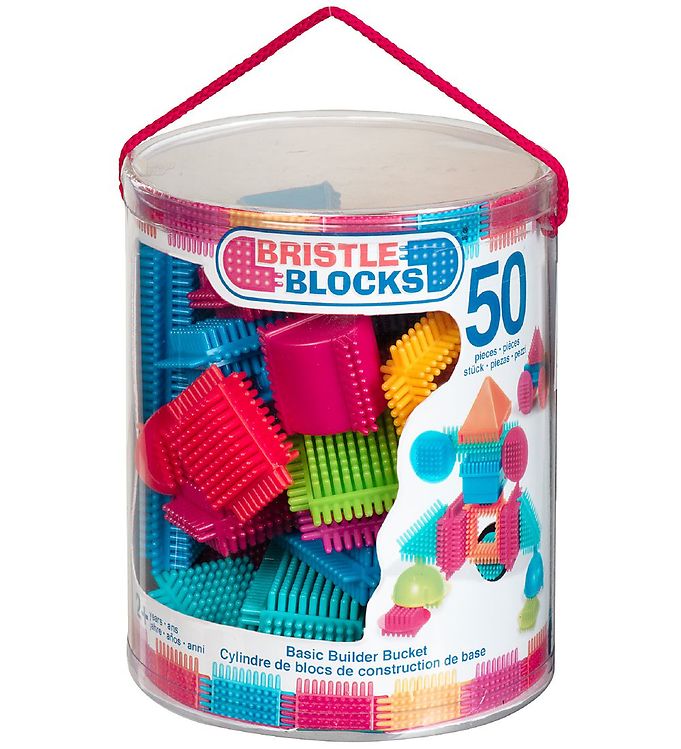 Bristle Blocks Klodser - 50 stk - Basic Builder