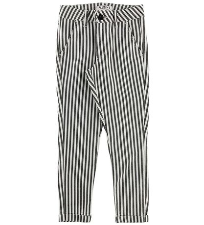 Hound Chinos - Hvid/Gråstribet Hound Chinos - Hvid/Gråstribet