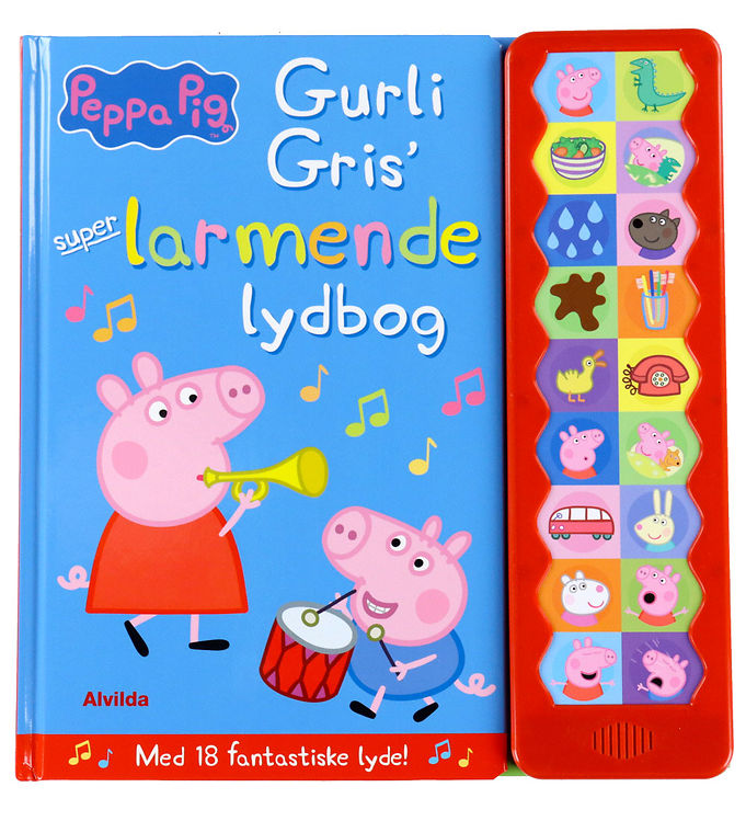 Alvilda Bog m. Lyd - Gurli Gris' Super-larmende Lydbog - Dansk