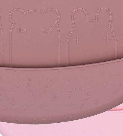 We Might Be Tiny Hagesmæk - 2-pak - Silikone - Powder Pink/Dusty We Might Be Tiny Hagesmæk - 2-pak - Silikone - Powder Pink/Dusty