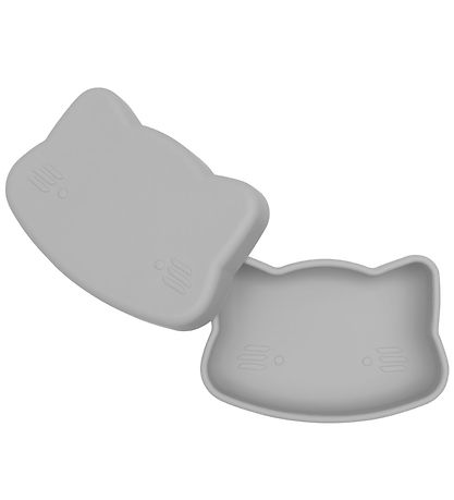 We Might Be Tiny Snackboks - Kat - Silikone - Grå