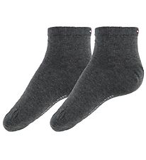 Tommy Hilfiger Socken - 2er-Pack - Casual - Grau Meliert Tommy Hilfiger Socken - 2er-Pack - Casual - Grau Meliert