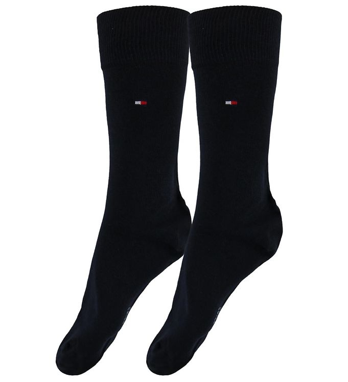 Tommy Hilfiger Strømper 2P Men Classic Sock Marineblå Str 39/42 Herre