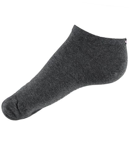 Tommy Hilfiger Ankle Socks - 2-Pack - Sneaker - Grey Melange Tommy Hilfiger Ankle Socks - 2-Pack - Sneaker - Grey Melange