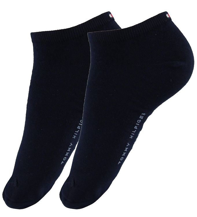 Tommy Hilfiger Strømper 2P Women Sneaker Sock Blå Str 35/38 Dame