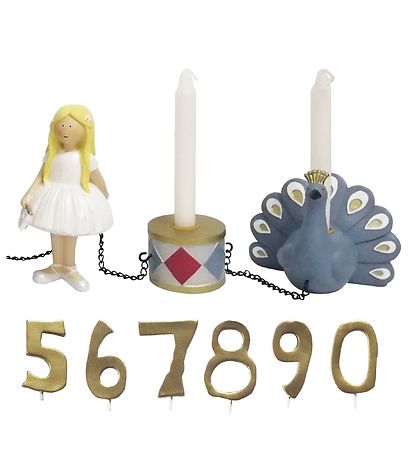 Kids by Friis Fødselsdagstog - 45 cm - Harlekin & Columbine Kids by Friis Fødselsdagstog - 45 cm - Harlekin & Columbine