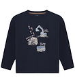 Minymo Bluse - Dark Sapphire