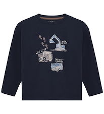 Minymo Bluse - Dark Sapphire