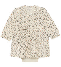 Minymo Kjolebody l/æ - AOP - Seedpearl