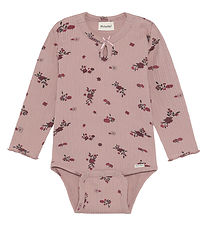 Minymo Body l/æ - Rib - AOP - Fawn