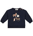 Minymo Sweatshirt - Dark Sapphire