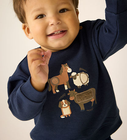 Minymo Sweatshirt - Dark Sapphire